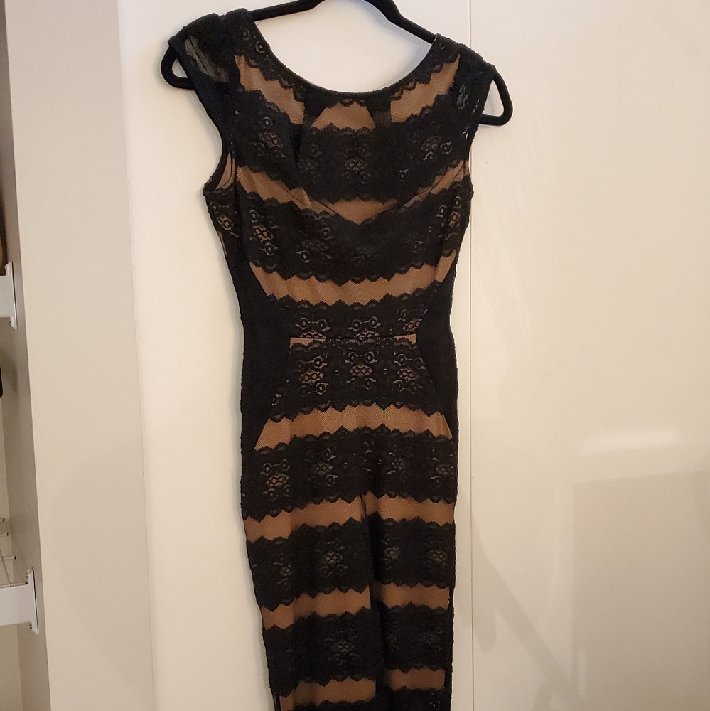 Vintage Lace Mid Length Dress